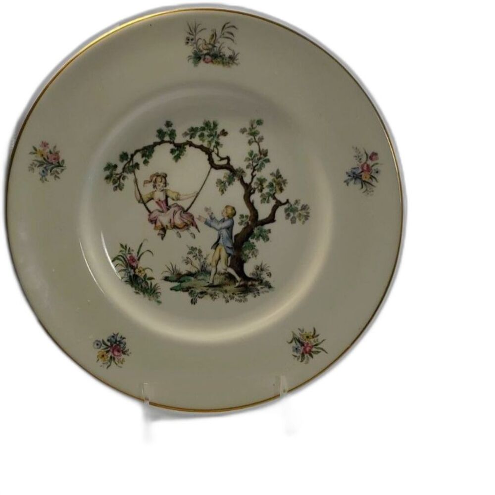 Royal Worcester Watteau  Dinner Plate or Decoration ~Vintage~
